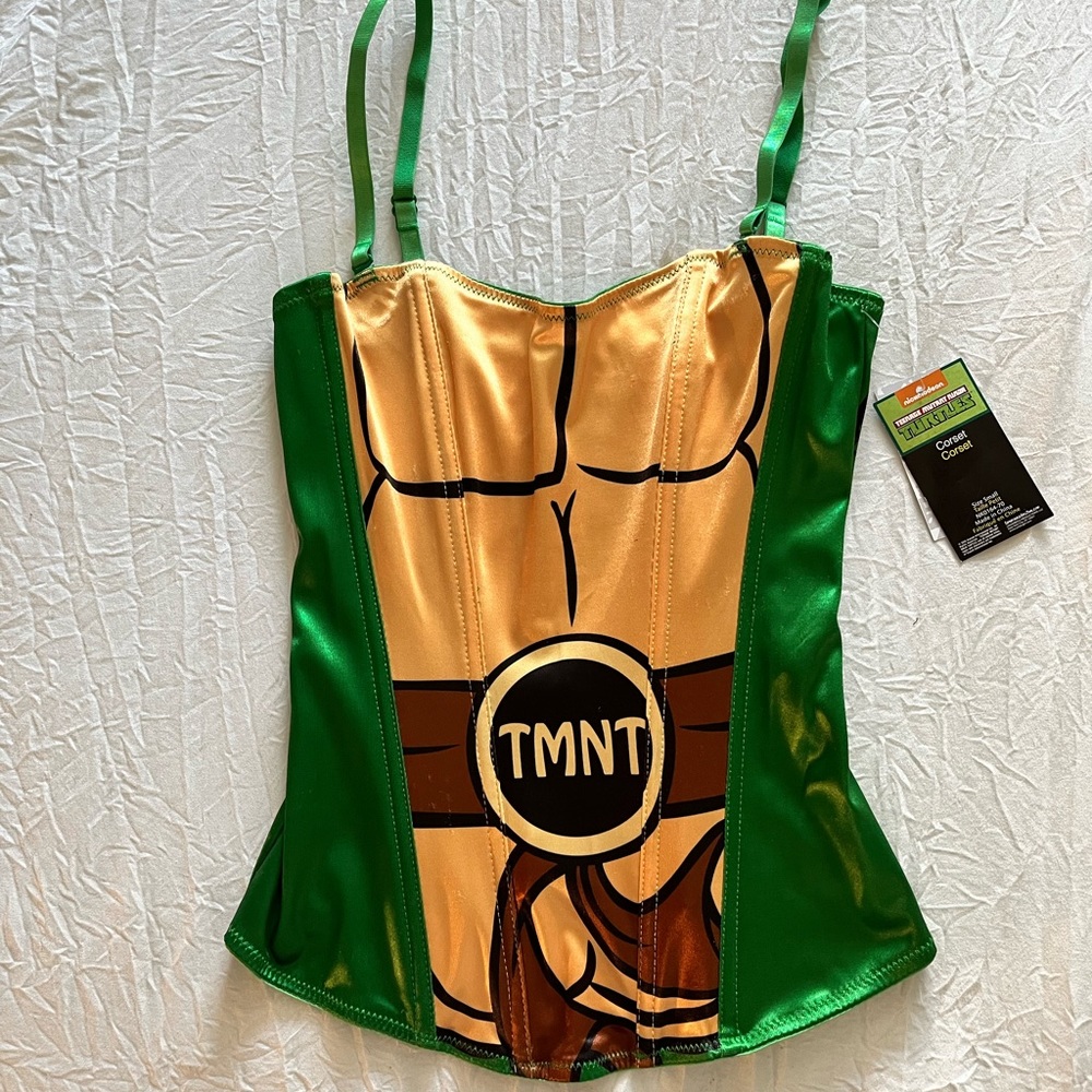 COPY - Teenage Mutant Ninja Turtle Corset Top